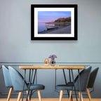 Lake Chapala Shoreline at Dusk Wall Art
