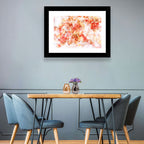 Scattered Dried Rose Petals Wall Art