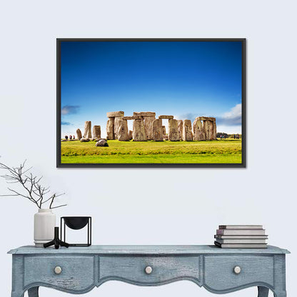 Stonehenge Under Blue Sky Wall Art