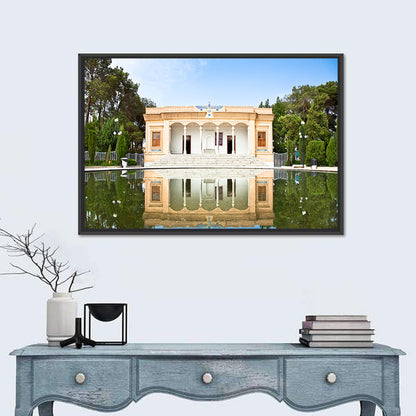 Yazd Fire Temple Reflection Wall Art