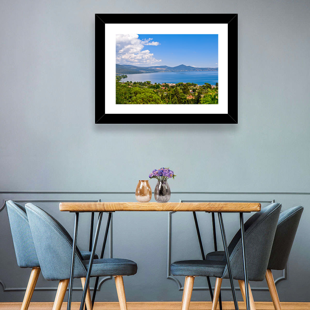 Lake Bracciano View Wall Art