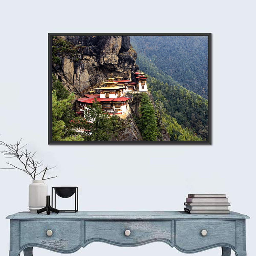 Tiger's Nest Monastery, Paro Bhutan Wall Art