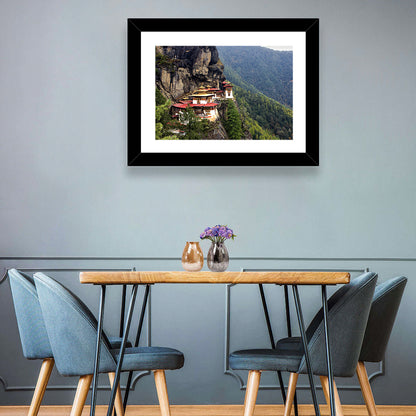 Tiger's Nest Monastery, Paro Bhutan Wall Art