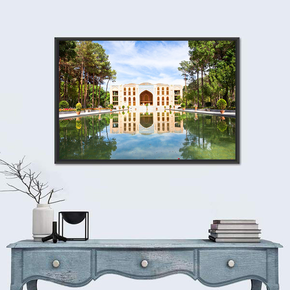 Fin Garden Palace Reflection Wall Art