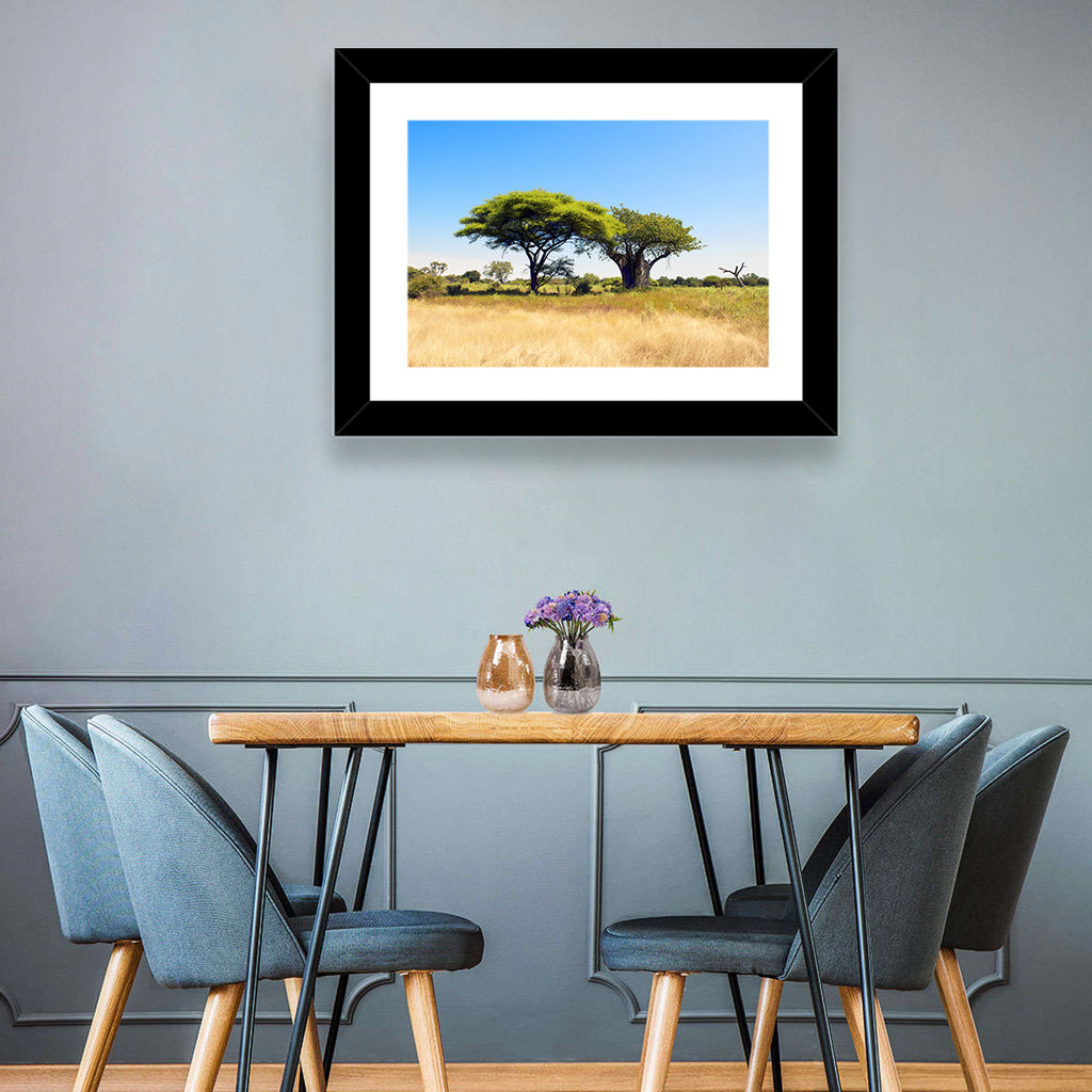 Acacia and Baobab Trees Wall Art