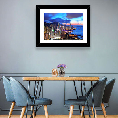 Victoria Harbour Skyline, Hong Kong Wall Art