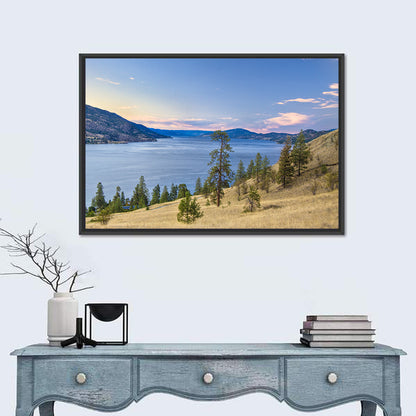 Blue Lake Okanagan Wall Art