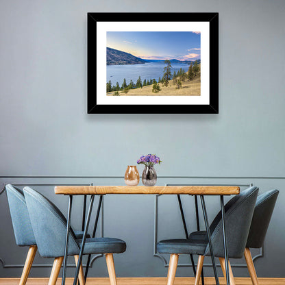 Blue Lake Okanagan Wall Art