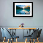 Lake Louise Sunrise Reflection Wall Art