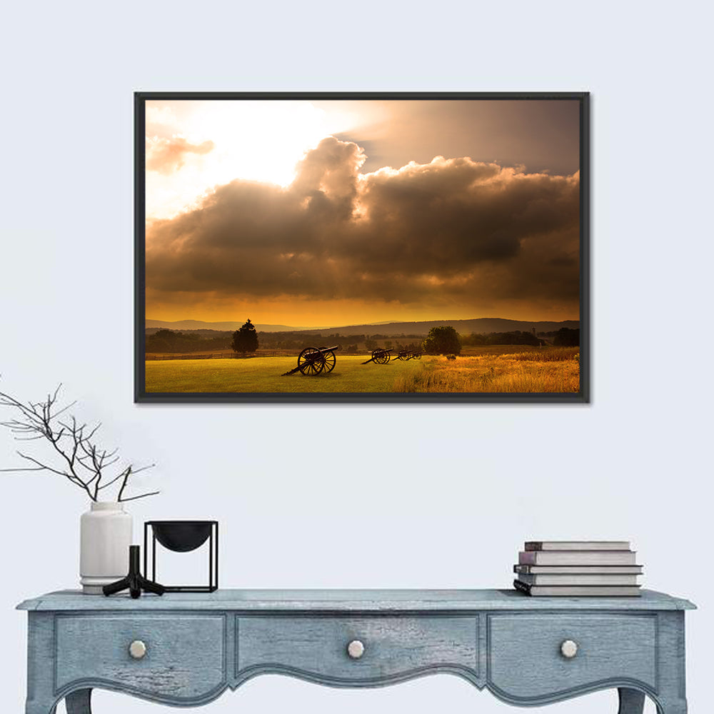 Antietam Civil War Battlefield Wall Art