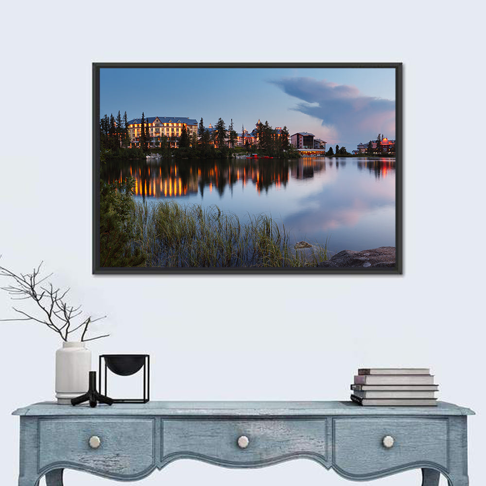 Štrbské Pleso at Dusk Wall Art