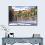 Tahquamenon Falls Autumn Waterfall Wall Art