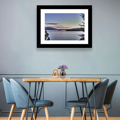 Lake Pend Oreille at Dusk Wall Art