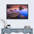 Lake Tahoe Dusk Reflection Wall Art