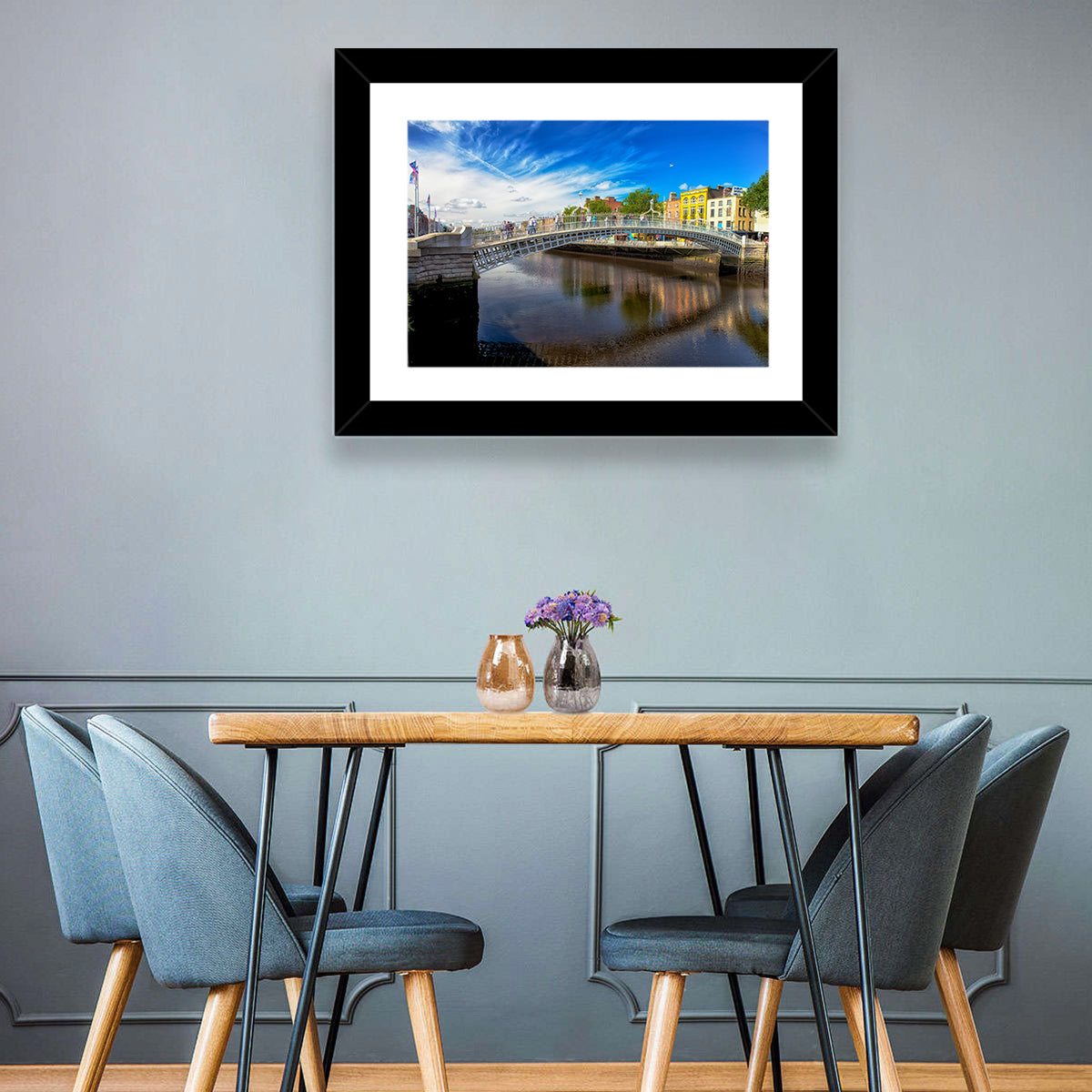 Hapenny Bridge Wall Art