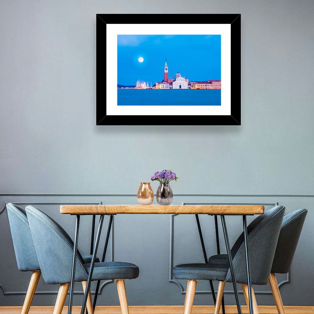 San Giorgio Maggiore Moonlight Wall Art