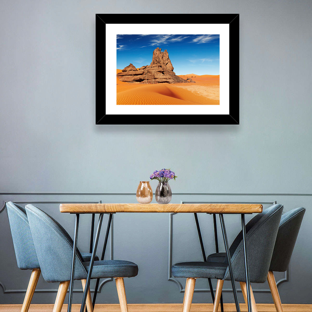 Sahara Rock Formation Landscape Wall Art