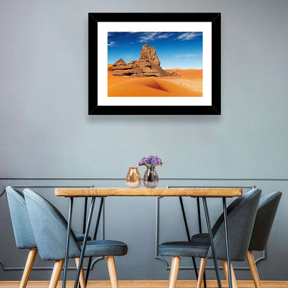 Sahara Rock Formation Landscape Wall Art