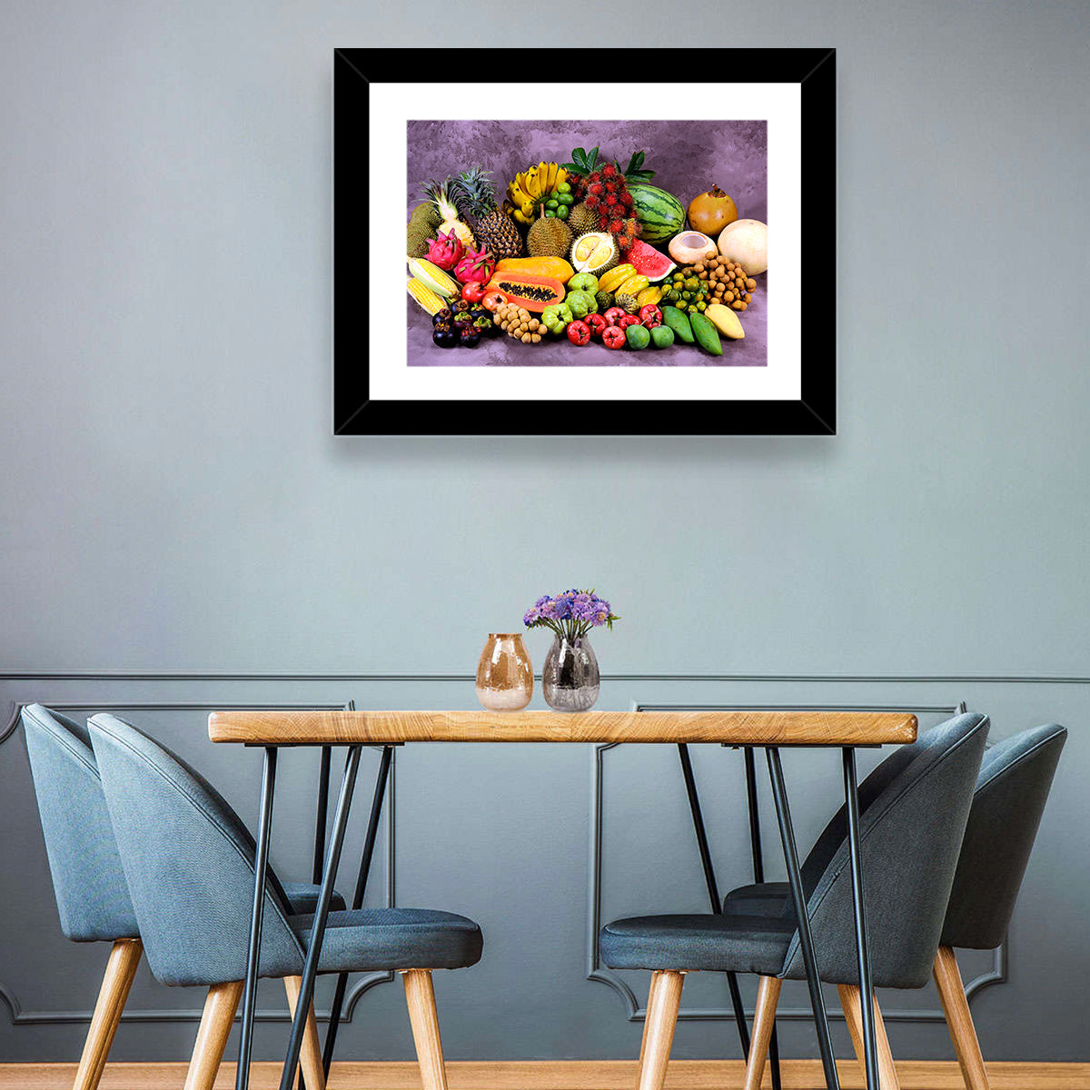 Tropical Fruit Still Life Wall Art