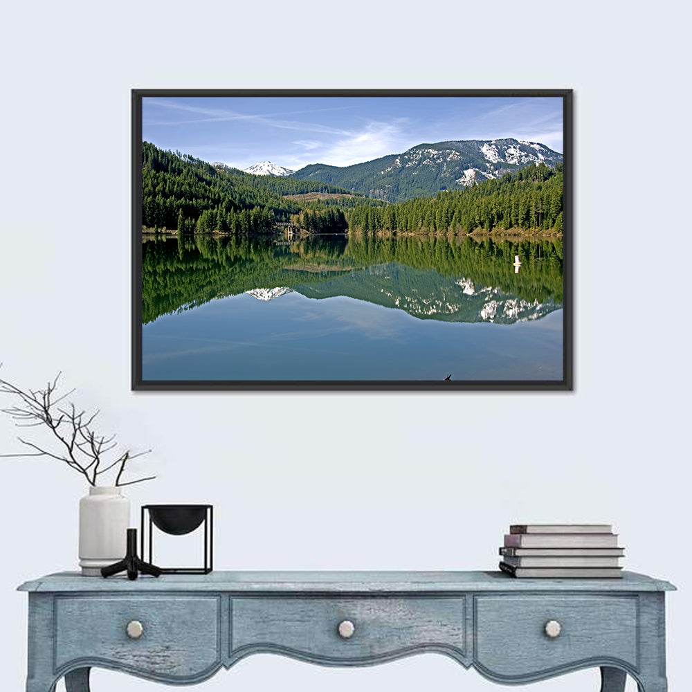 Lake Crescent Reflection Wall Art