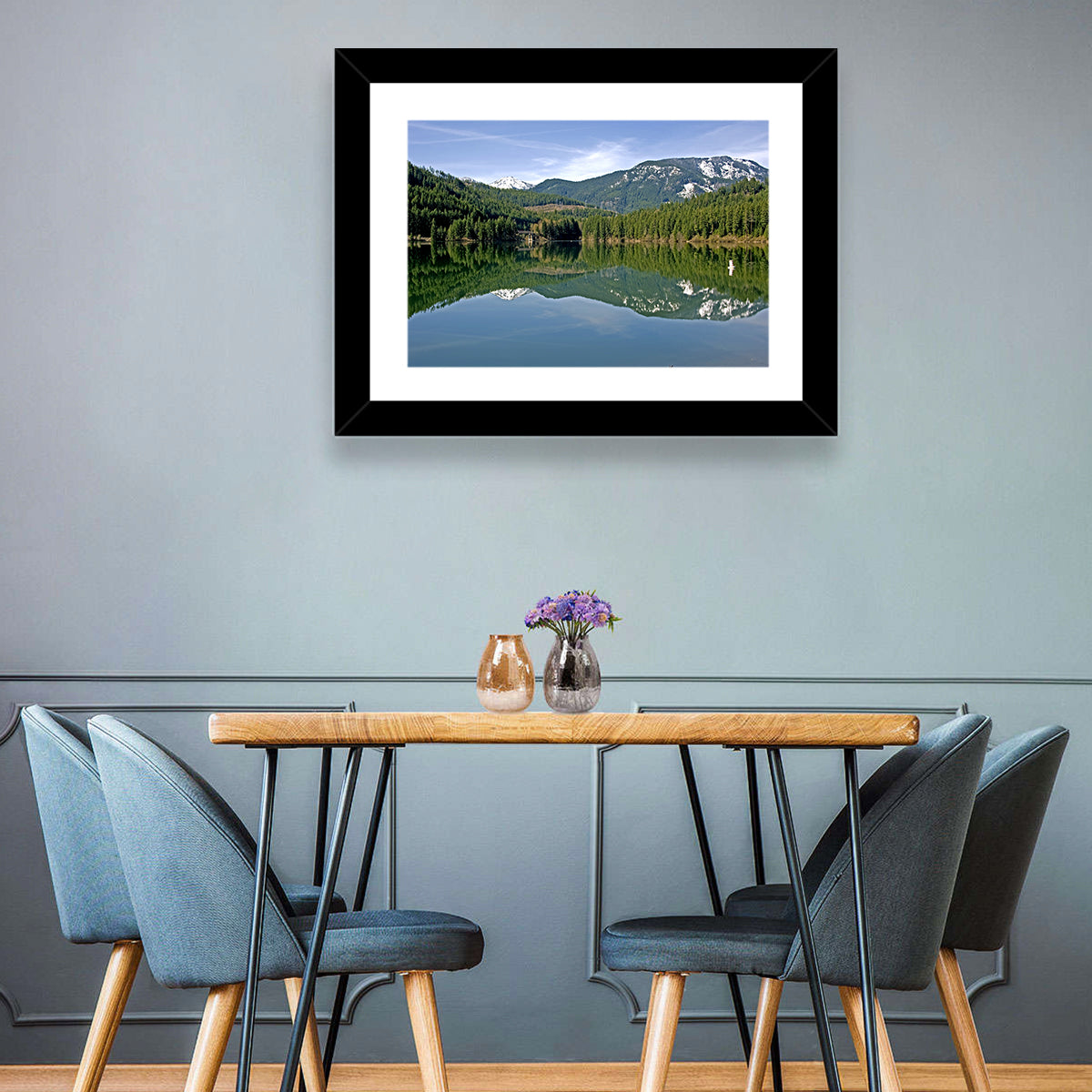 Lake Crescent Reflection Wall Art