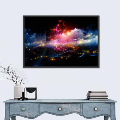 Cosmic Music Lightscape Wall Art