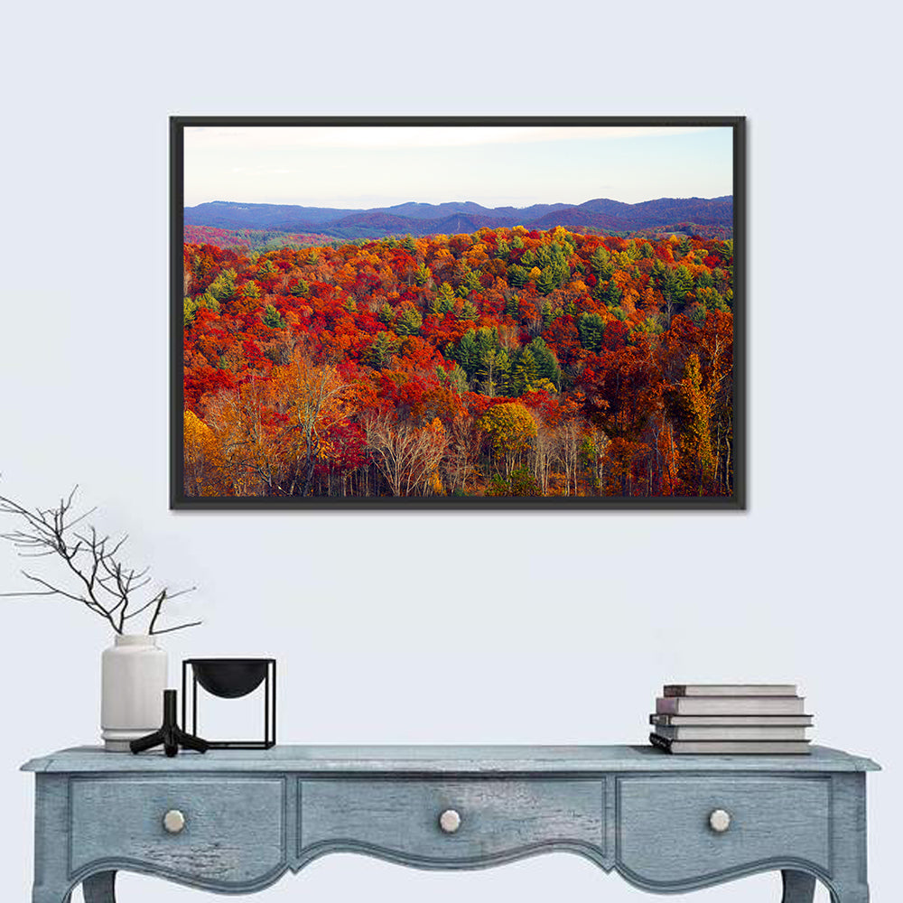 Autumn in the Appalachian Forest Wall Art