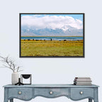 Mount Kailash from Lake Manasarovar Wall Art