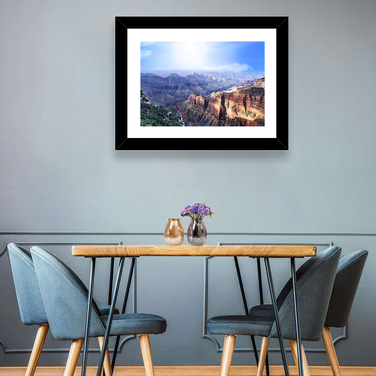 Grand Canyon Sunlit Vista Wall Art
