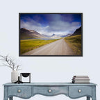 Iceland Gravel Road Landscape Wall Art