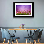 Purple Coneflower Butterfly Meadow Wall Art