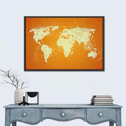 Old World Map Wall Art