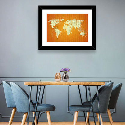 Old World Map Wall Art