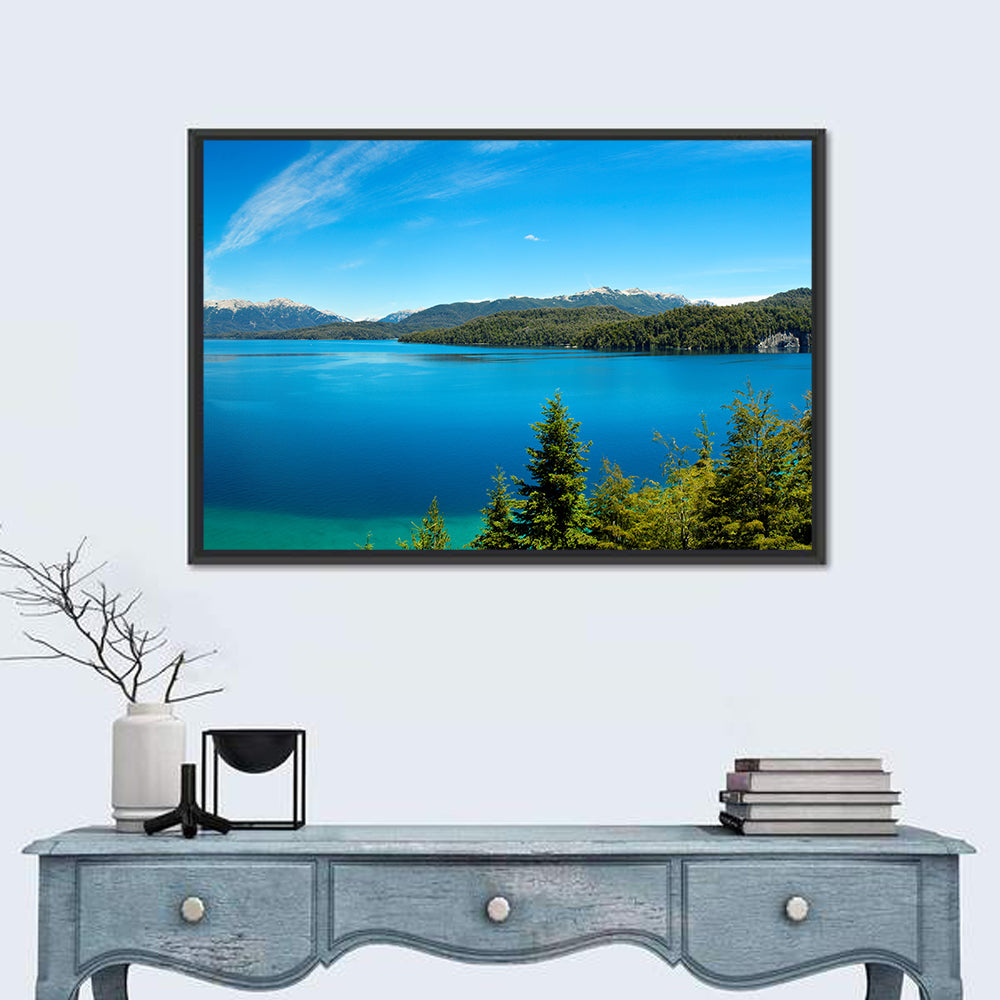 Nahuel Huapi Lake Wall Art in a room, landscape