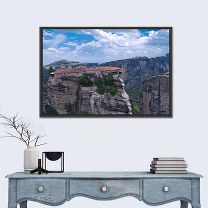 Meteora Cliffside Monastery Wall Art