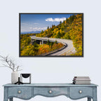 Linn Cove Viaduct at Grandfather Mountain Wall Art