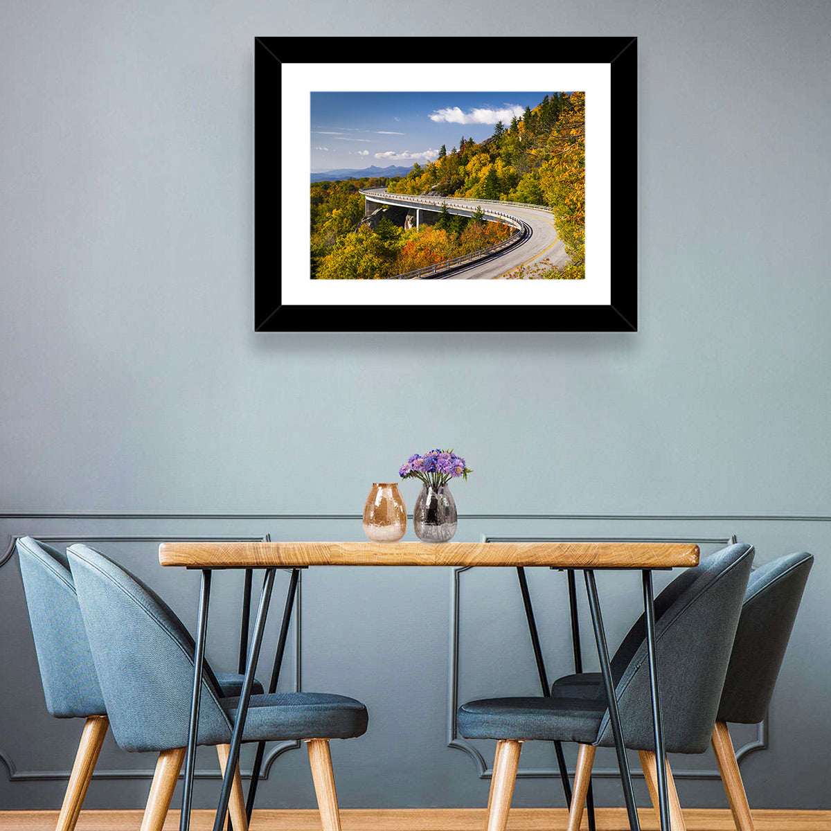 Linn Cove Viaduct at Grandfather Mountain Wall Art