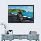 Dyrhólaey Volcanic Beach Wall Art