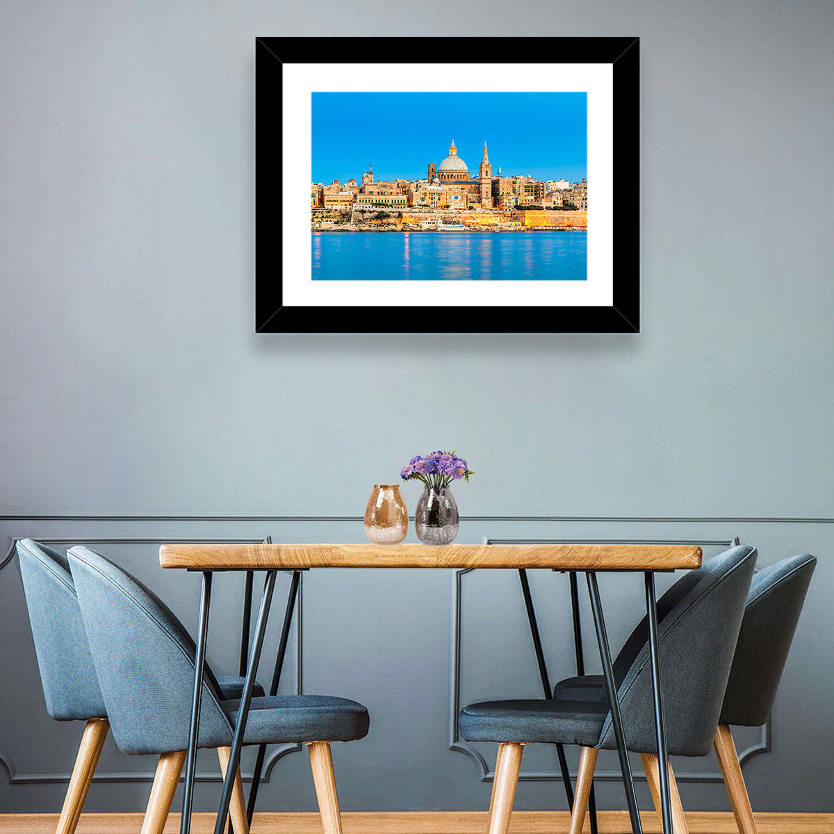 Valletta Skyline Wall Art