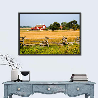 Gettysburg Farm Field Wall Art