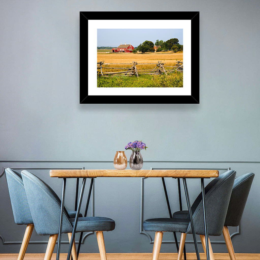 Gettysburg Farm Field Wall Art