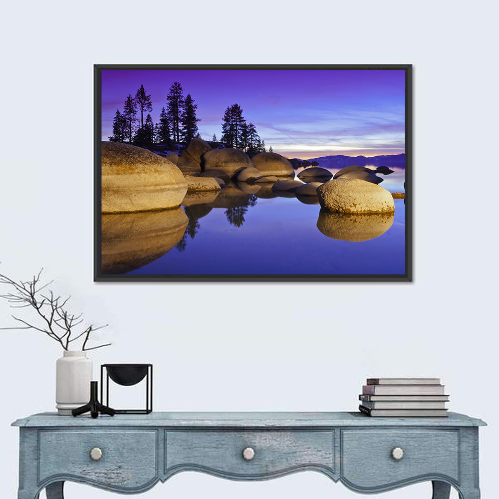 Lake Tahoe Twilight Wall Art