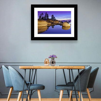 Lake Tahoe Twilight Wall Art