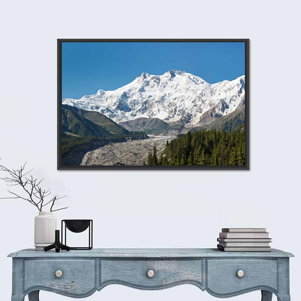 Nanga Parbat Alpine View Wall Art