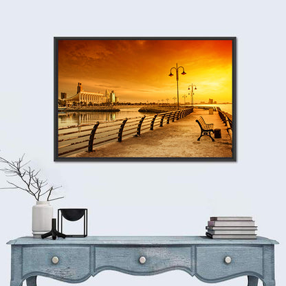 National Assembly at Golden Hour Wall Art