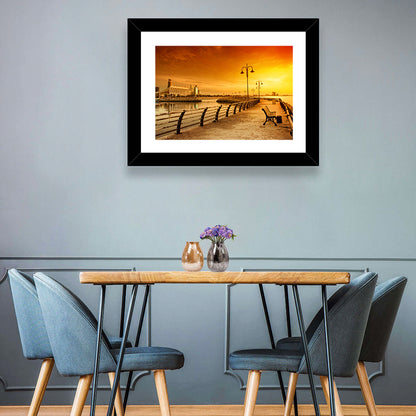 National Assembly at Golden Hour Wall Art