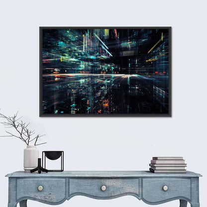 Digital Speed Corridor Wall Art