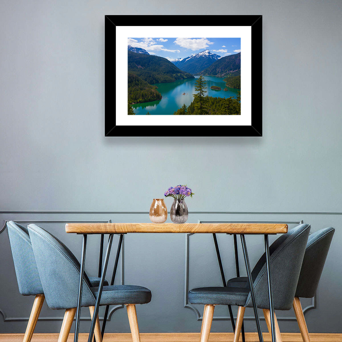 Diablo Lake Reflections Wall Art