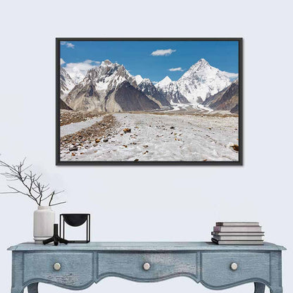 K2 and Baltoro Glacier Wall Art