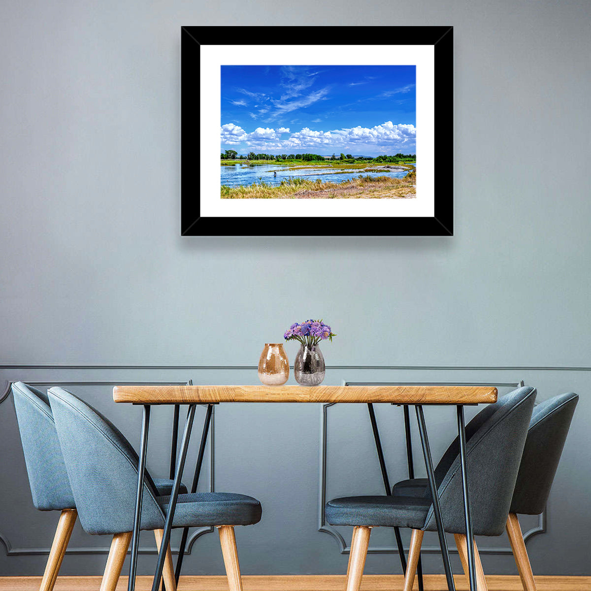 Snake River Fly Fishing, Idaho Wall Art